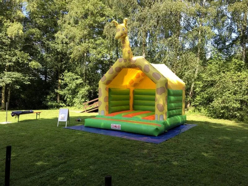 Giraffen Hüpfburg Bild 3