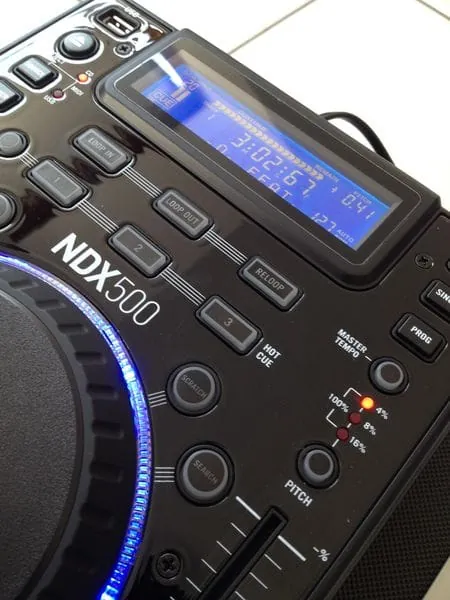 Numark NDX 500 CD DJ Player + USB Bild 2