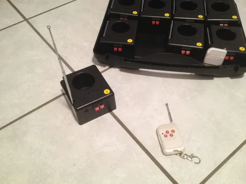 Pyrotechnik Bodenfeuerwerk Bild 3