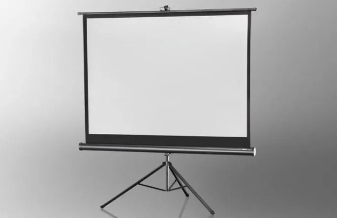 Mobile Stativ-Leinwand für Beamer