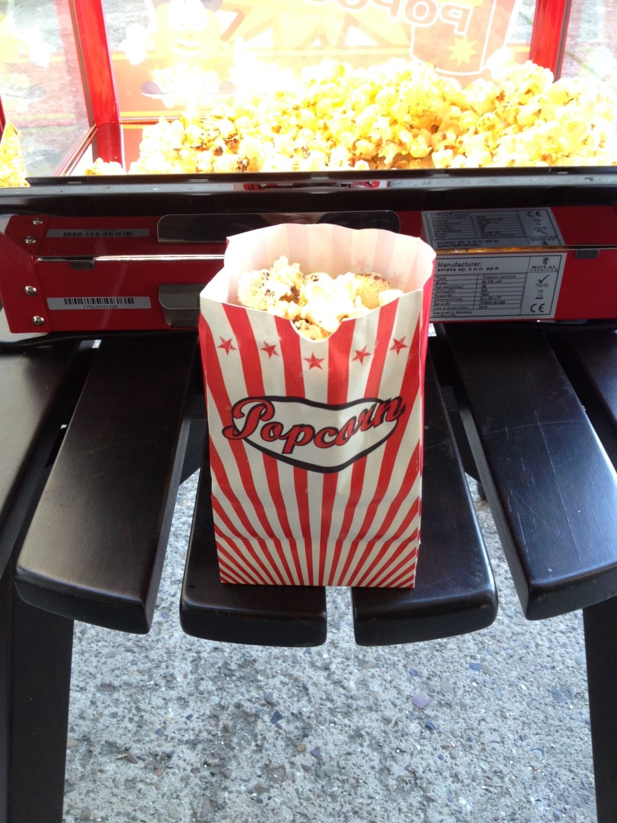 Popcorn-Maschine Bild 3