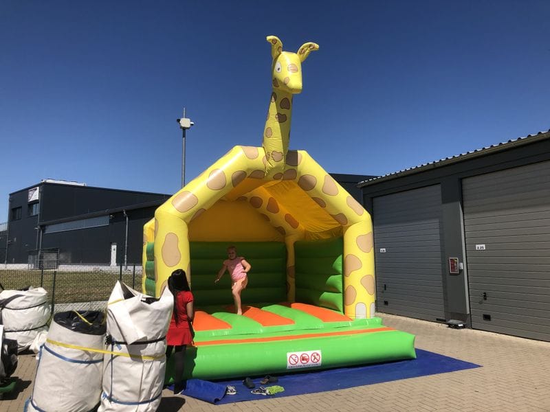 Giraffen Hüpfburg