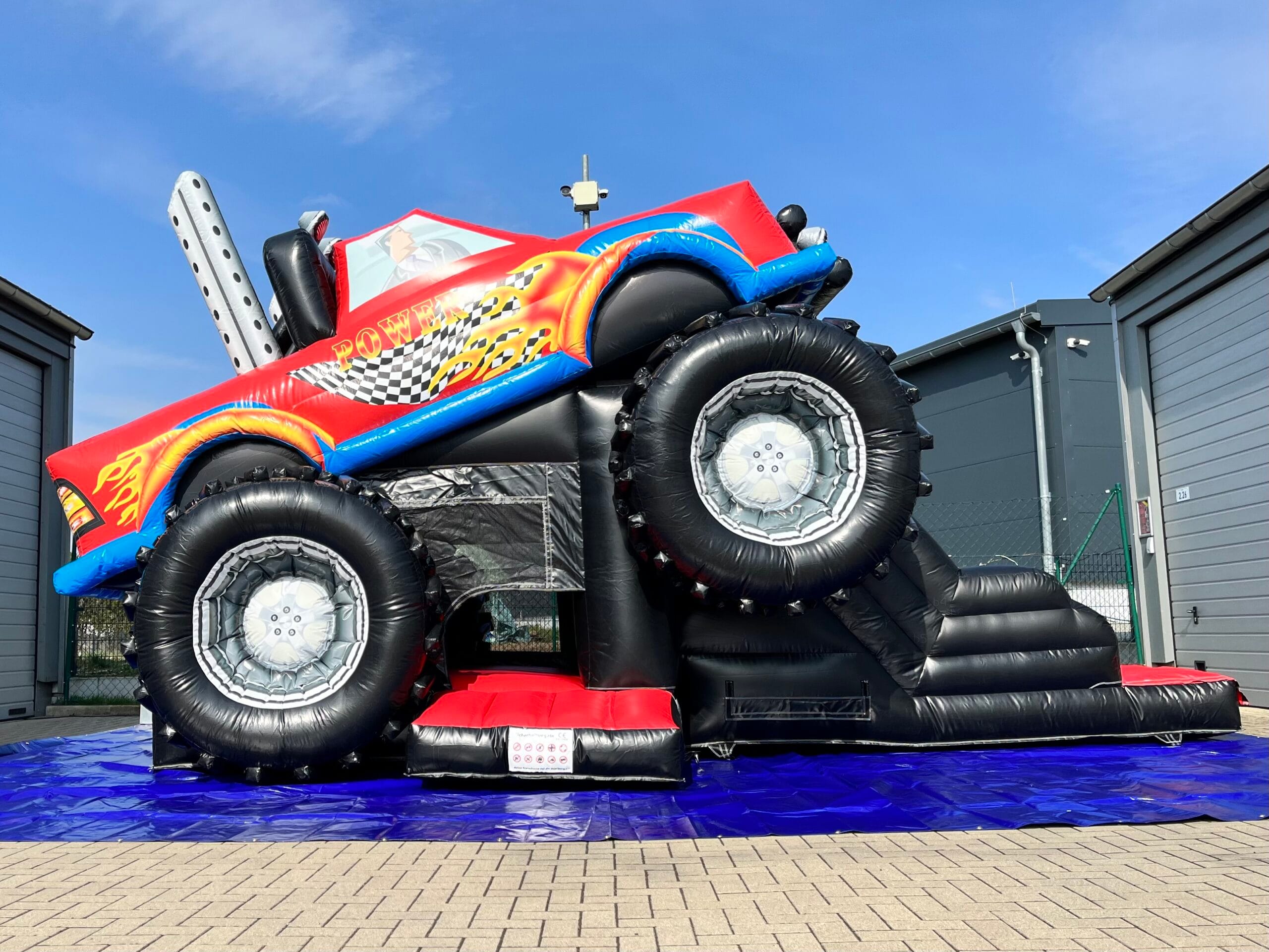 Monstertruck Hüpfburg