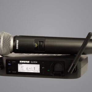 Shure SM58 GLXD2 + GLXD4 Funkmikrofon-Set
