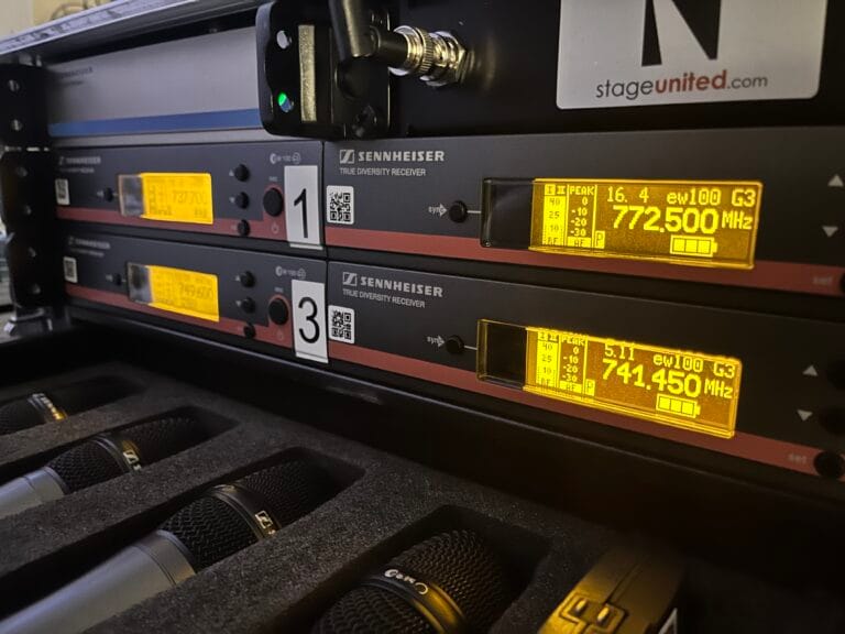 Sennheiser Rack nah