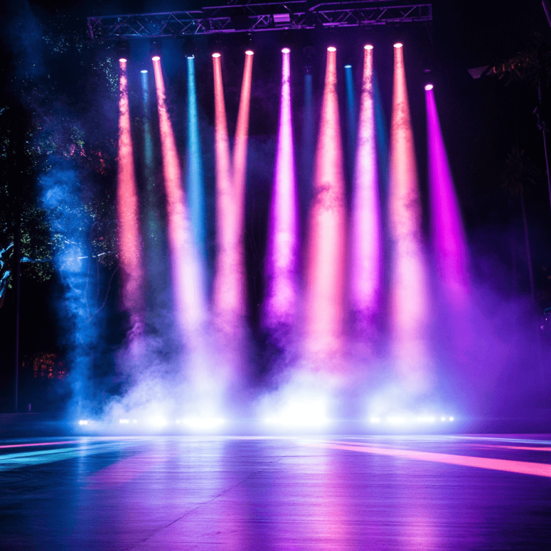 Hüpf24 - Lichttechnik